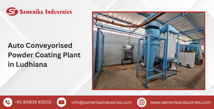 Auto Conveyorised Powder Coating Plant in Ludhiana