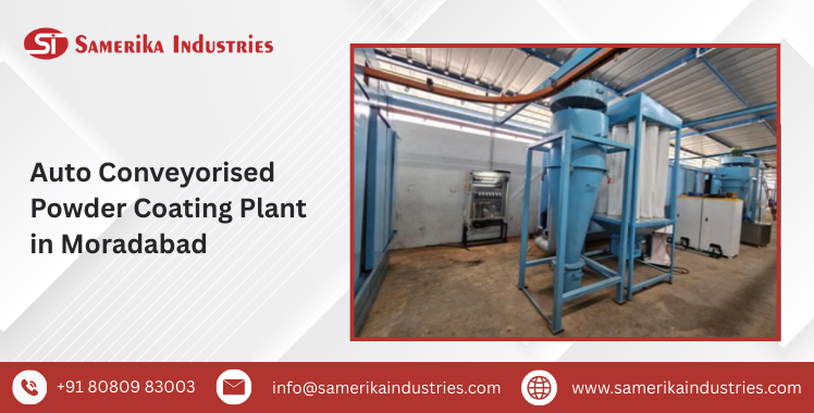 Auto Conveyorised Powder Coating Plant in Moradabad