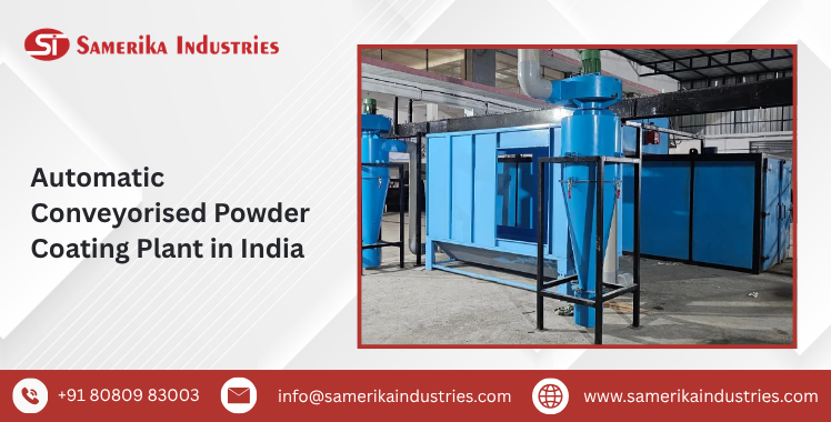 Automatic Conveyorised Powder Coating Plant in India