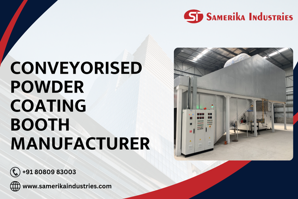 Conveyorised Powder Coating Booth Manufacturer
