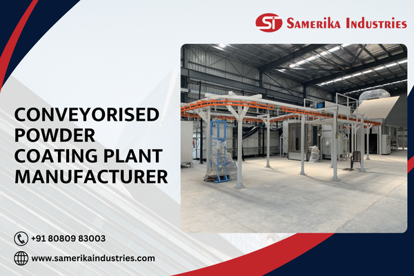 Conveyorised Powder Coating Plant Manufacturer