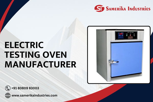 Electric testing oven manufacturer