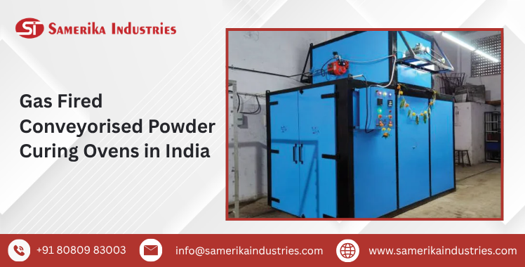 Gas Fired Conveyorised Powder Curing Ovens in India