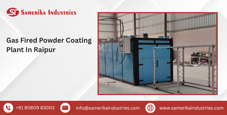 Gas Fired Powder Coating Plant In Raipur
