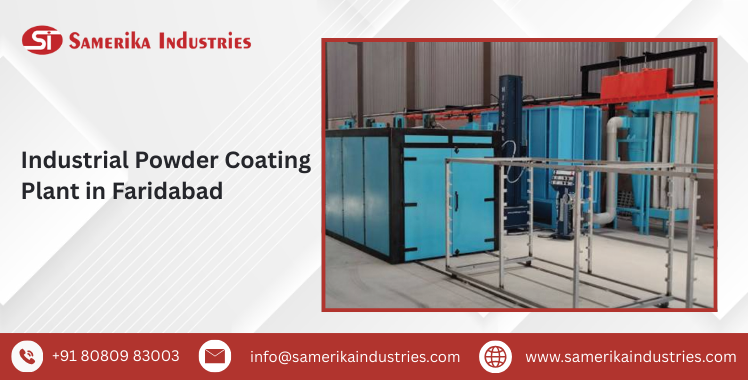 Industrial Powder Coating Plant in Faridabad