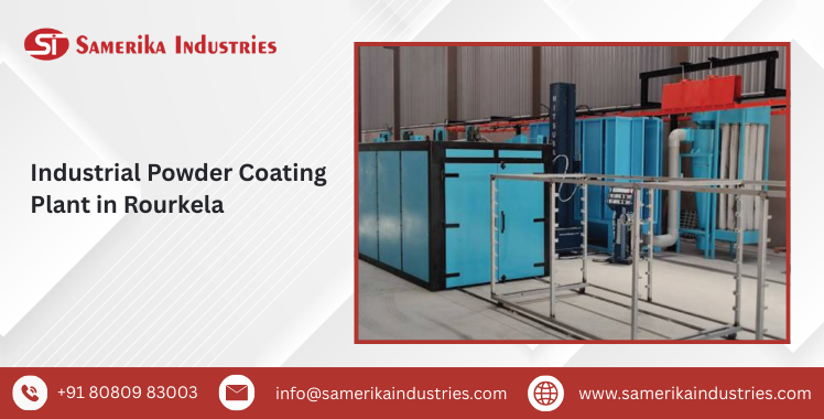 Industrial Powder Coating Plant in Rourkela